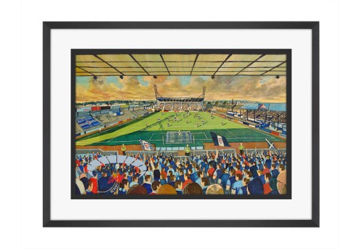 Stark's Park Stadium Fine Art Print - Raith Rovers Football Club Stark's Park Stadium Fine Art Print - Raith Rovers Football Club
